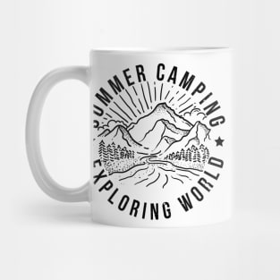 Summer Camping Exploring World Mug